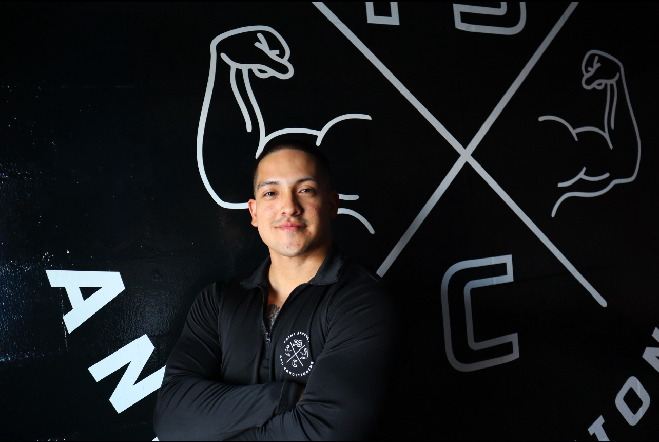 Aaron Cisneros at Prime Strength & Conditioning